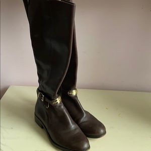 🍂MICHAEL KORS🍂 DARK BROWN ARLEY BOOTS